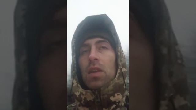 Нэ з руськымы трэба воюваты.Всушник с передовой. Говорит на суржике