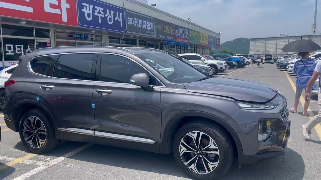 Автомобили из Кореи  Hyundai Santa Fe , 2019 год, 2.2 дизель, 4WD ️♂️ Осмотр перед покупкой