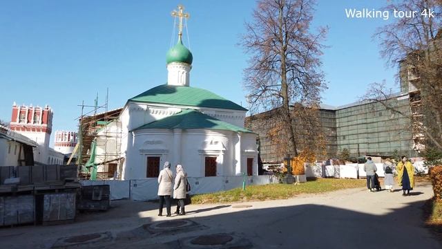 Прогулка по Москве. Новодевичий монастырь Москва Россия