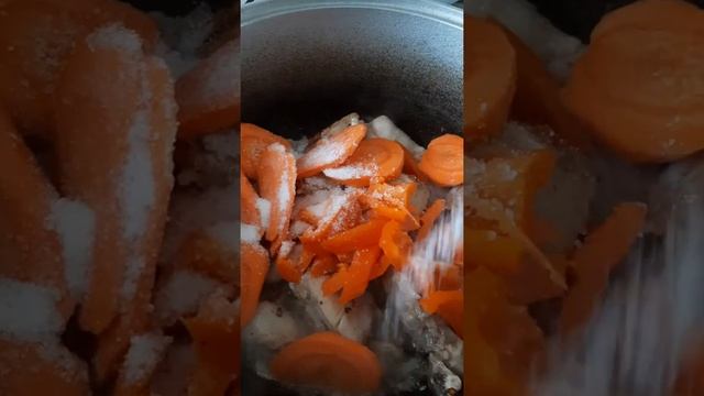 Шурпа с курицей( куриный суп с картофелем)