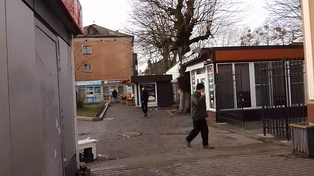 КАЛИНИНГРАД 2024: Сквер перед Балтийским рынком и Киевская - 16 декабря 2024