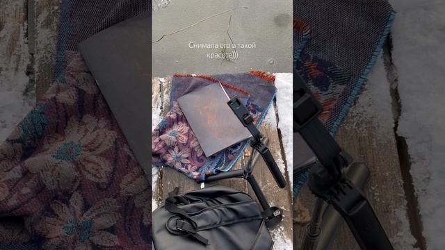 Обзор скетчбука на морозе ❄️ #art #рисование #drawing #арт #творчество #искусство #скетчбук #обзор