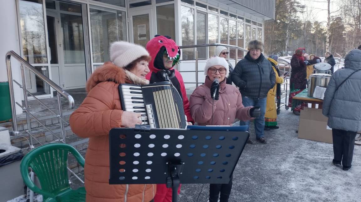 Программа в санатории  "Солотча".Частушки. Новый 2024 год. Видео Светланы Дроботенко