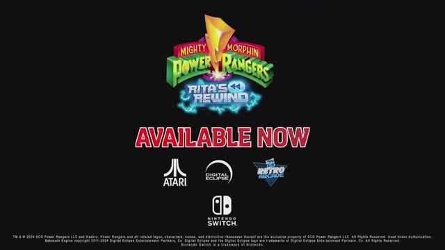 Mighty Morphin Power Rangers: Rita's Rewind – Трейлер (Nintendo Switch)