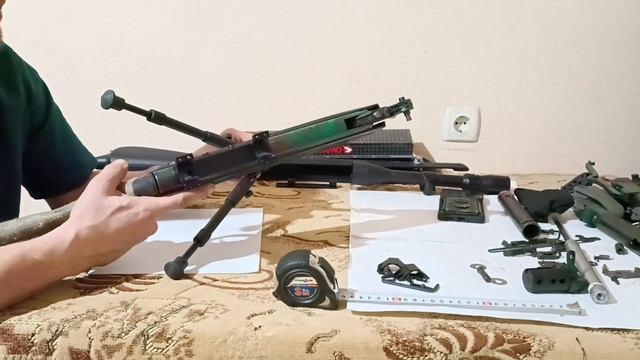 Ножки с креплением на ствол для винтовок