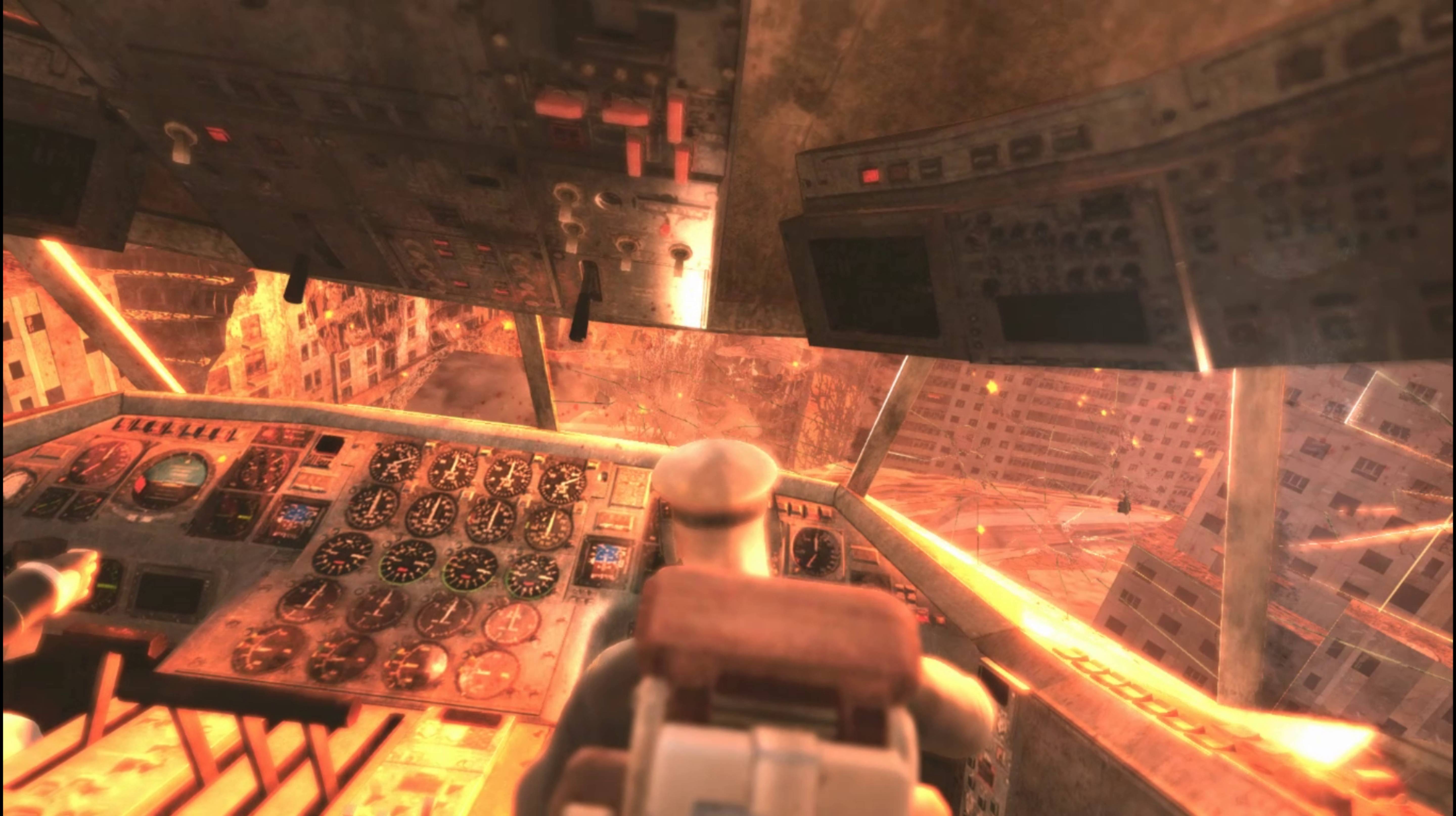 Домодедово, Борт-76715 у на ЧП, дайте площадку!►Сцена крушения самолёта во время ядерного взрыва►Met