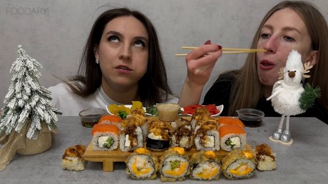 МУКБАНГ | РОЛЛЫ | ЧТО ВЫБЕРЕШЬ ТЫ ?