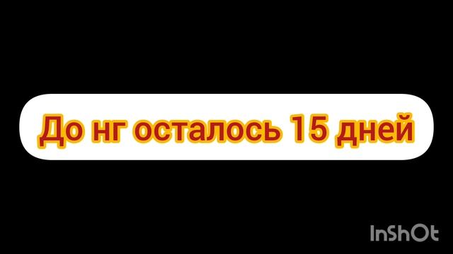 до нг осталось 15 дней