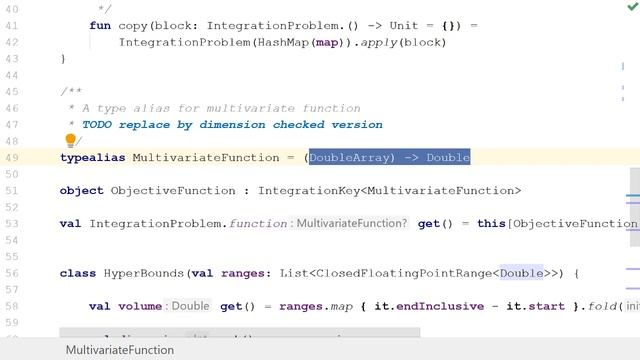 5. Kotlin 5. Реализация интегрирования функции методом Монте-Карло.