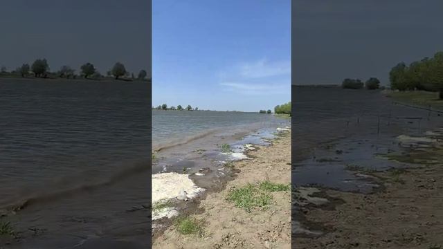Нововасильевское,  Астраханская область. Река Васильевская дельта реки Волги.