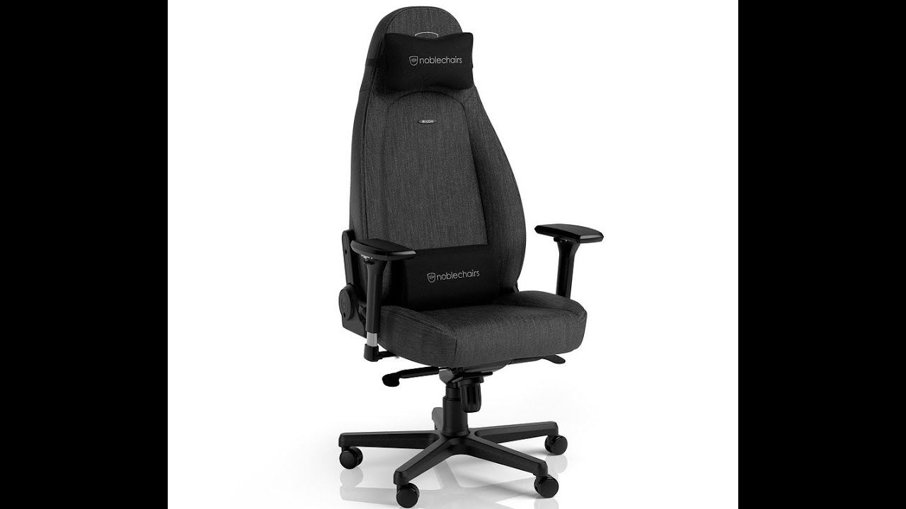 Noblechairs ICON ТХ Fabric -  2024 \ Распаковка 18-01.2024 \ Победитель - Лучшее кресло Европы-2021