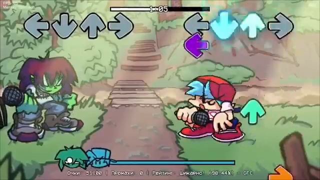fnf vs green Matr4zz(перезаливчикк)