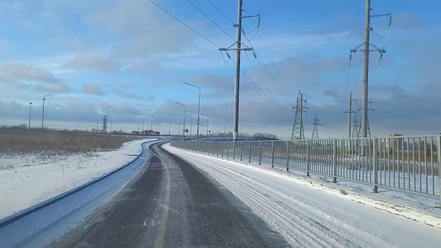 В Воронеже открыли движение по мосту через трассу М-4 «Дон»