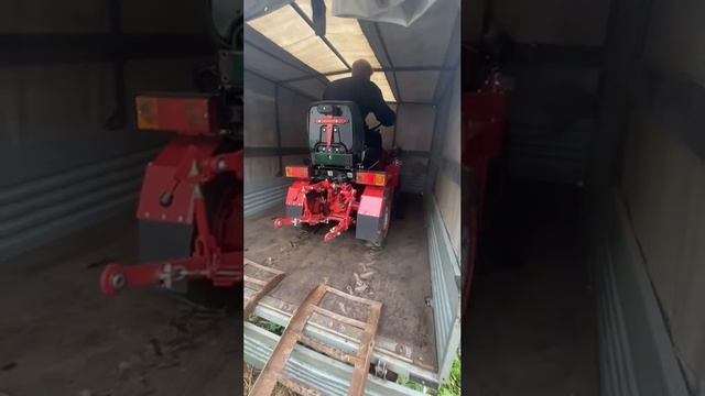 Огрузка трактора Беларус 132H