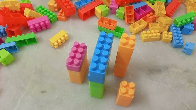 Развиваем воображение! Играем вместе с детками! Блоки LEGO Для детей!  Игры для детей #asmr #лего ЛЕ