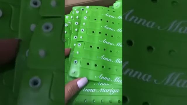 Виниловые контрольные браслеты