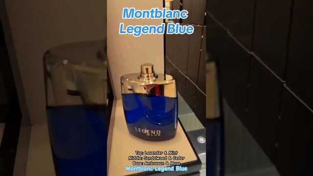 Montblanc Legend Blue EDP | Minty Blue! Great release 🔥 #fragance