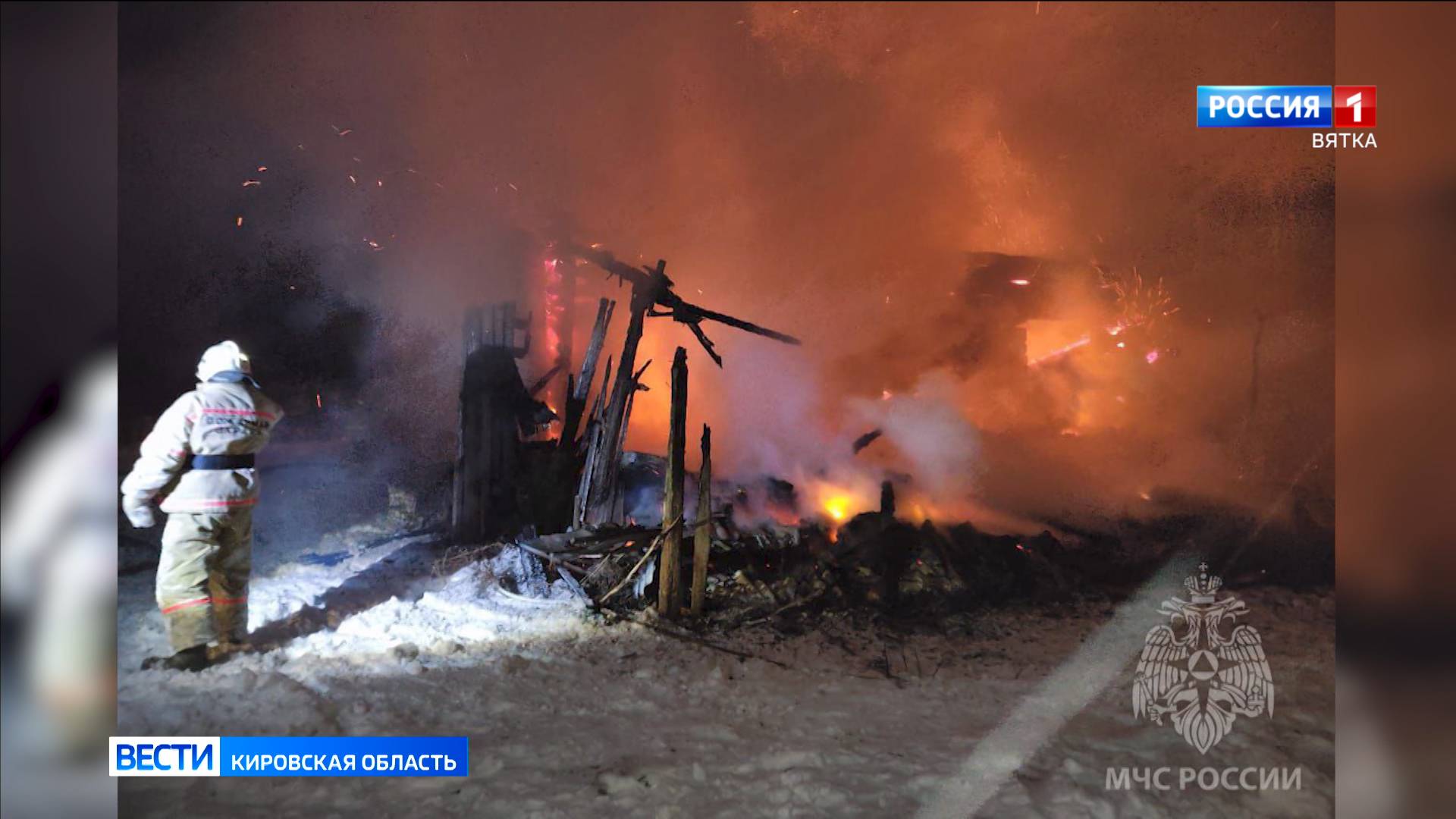 Два человека погибли при пожаре в Сунском районе