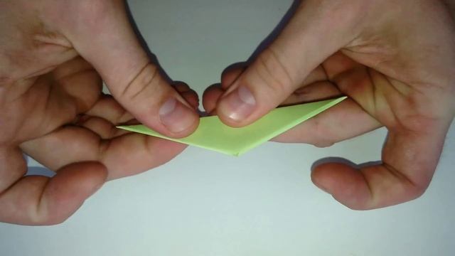 Как сделать волчок из бумаги - схема сборки оригами..