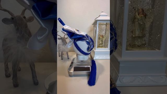 Процесс создания новогодних украшений вы найдете на моем канале