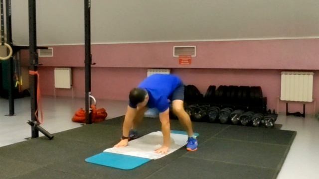 Отжимания + подъем