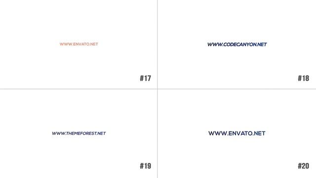 1.8 ВИДЕОЗАСТАВКИ 40 заставок и анимация в стиле инфографики