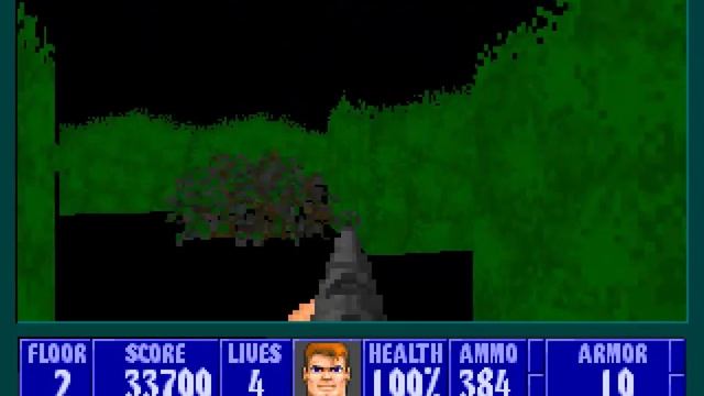 Wolfenstein 3D with The Adventure Of Himmler SS.Level 2