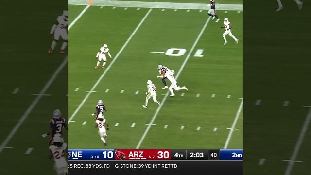 Austin Hooper catches for a 26-yard Gain vs. Arizona Cardinals