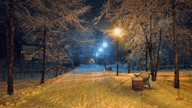 Затаила дыханье зима... (ст. В. Волкова, муз. О. Теряев)