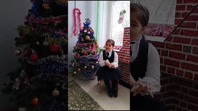 Саша Чёрный "Рождественское", читает Амалия Гаджиева, 3 "И класс, ГБОУ № 1448