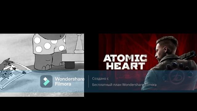 Похожие песни из игры ATOMIC HEART и из мультика Ну, Погоди!