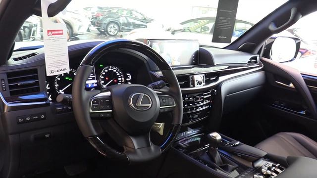 ТОПОВЫЙ РАМНЫЙ ВНЕДОРОЖНИК 2018 LEXUS LX570 BLACK VISION