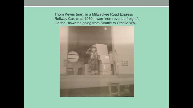 Railway Express Agency (REA) with Thomas Keyes