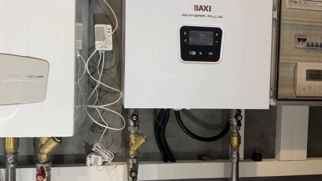Котельная с конденсационным котлом Baxi Duo-Tec MP