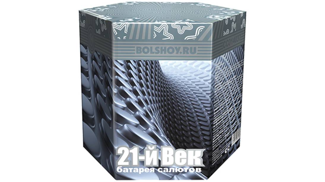Фейерверк СС014037 21 век 37 залпов, калибр 1,25"