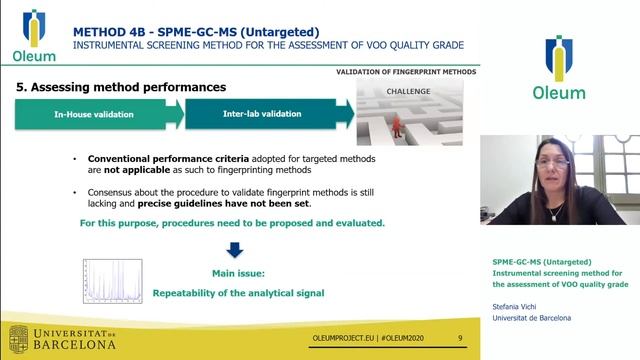 OLEUM Final Conference – Day 2: OLEUM new and revised analytical methods and tools – Part 5