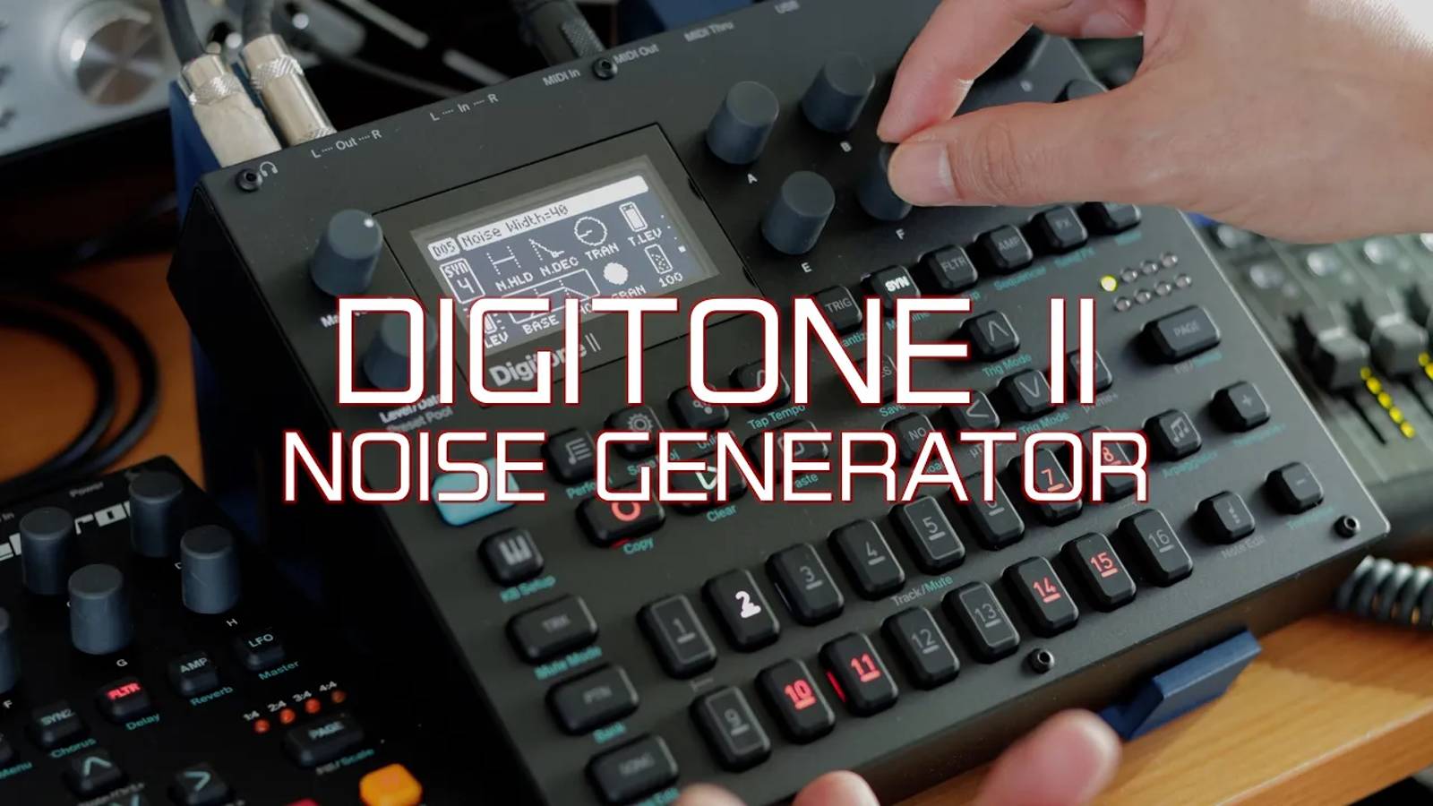 Elektron Digitone II: Noise Generator Analog-Like Textures