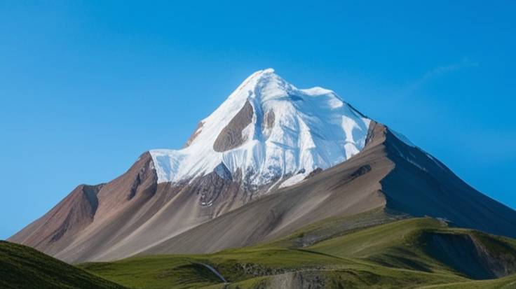 Лёд летом на Красной горе в Алтае: Уникальное зрелище! ❄️🏔️