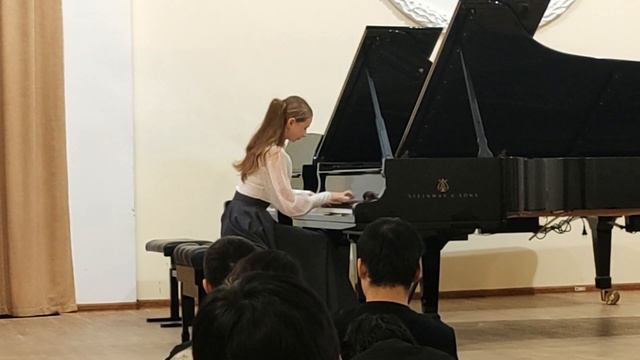Гнесинка. Шопен. Баллада N 2 фа мажор опус 38