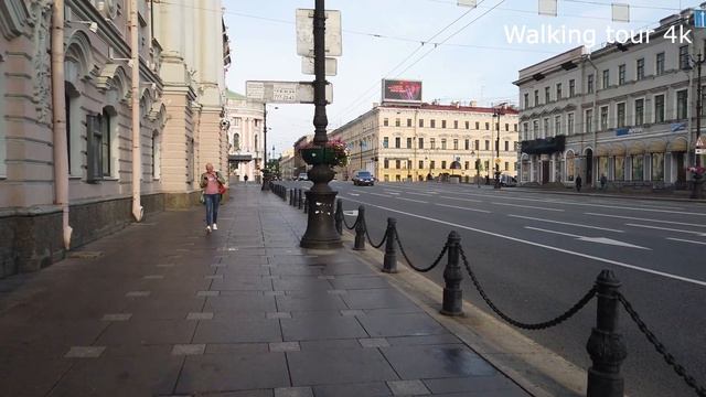 Прогулка по Невскому проспекту в Санкт-Петербурге. Невский проспект