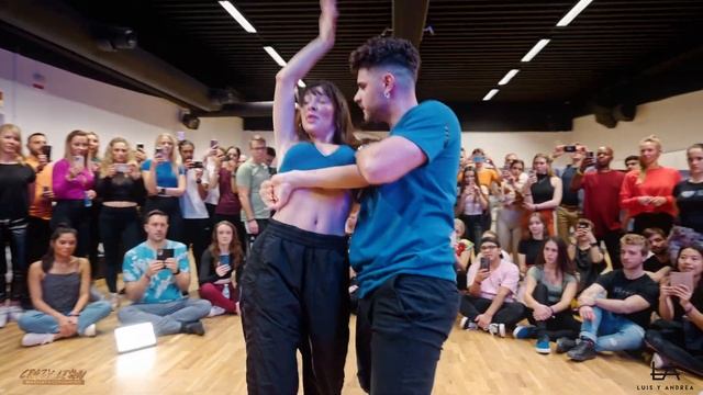 Bachata бачата  лучшее Luis y Andrea  Cobardes al amar Dj Clau