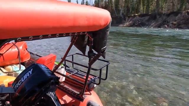 На лодке в горы. Кизир . часть 1я.