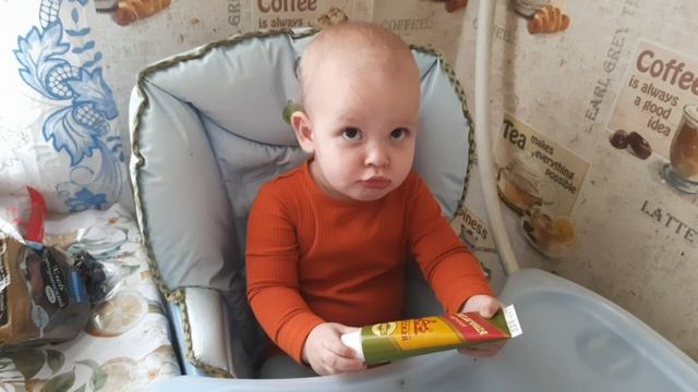 пробуем винегрет в 1 год