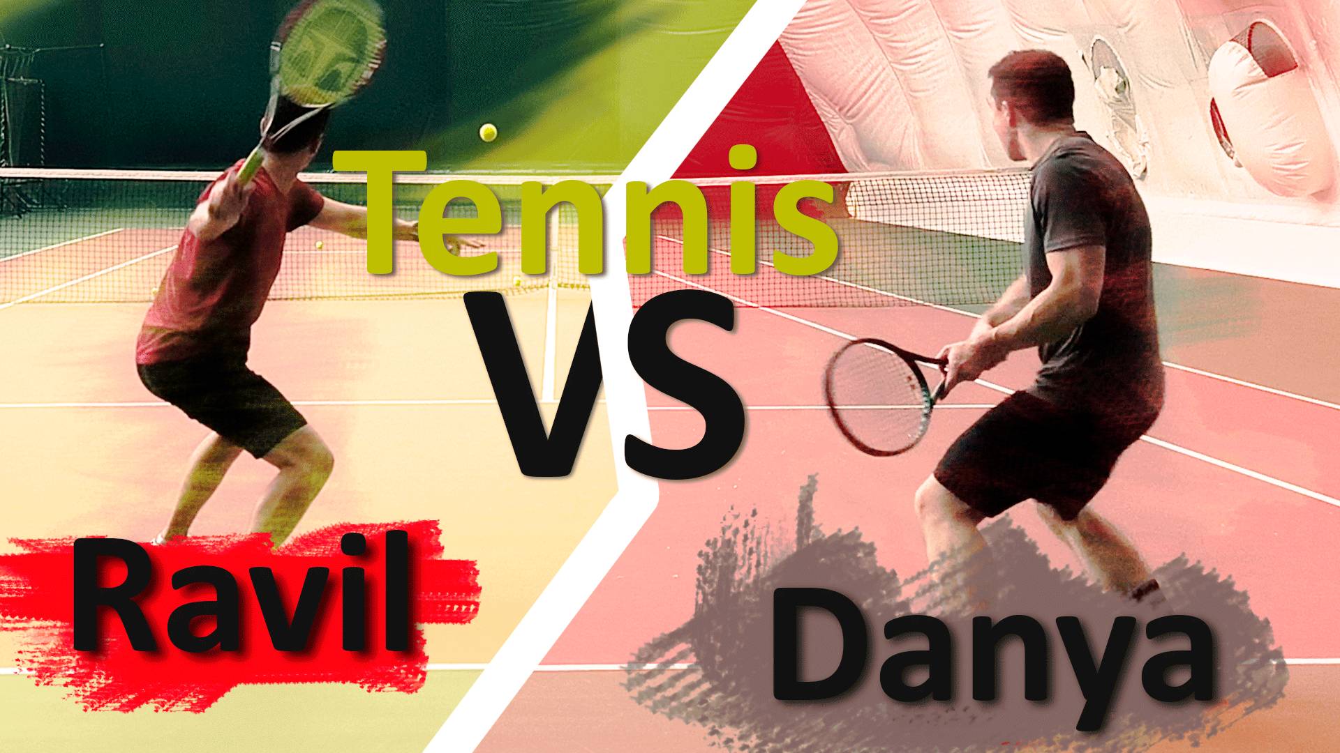 Решающий сет: #FunnyTennis с друзьями | Равиль и Даня