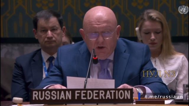 Постпред России Небензя на Совбезе ООН по Украине - об идеях «заморозки» конфликта