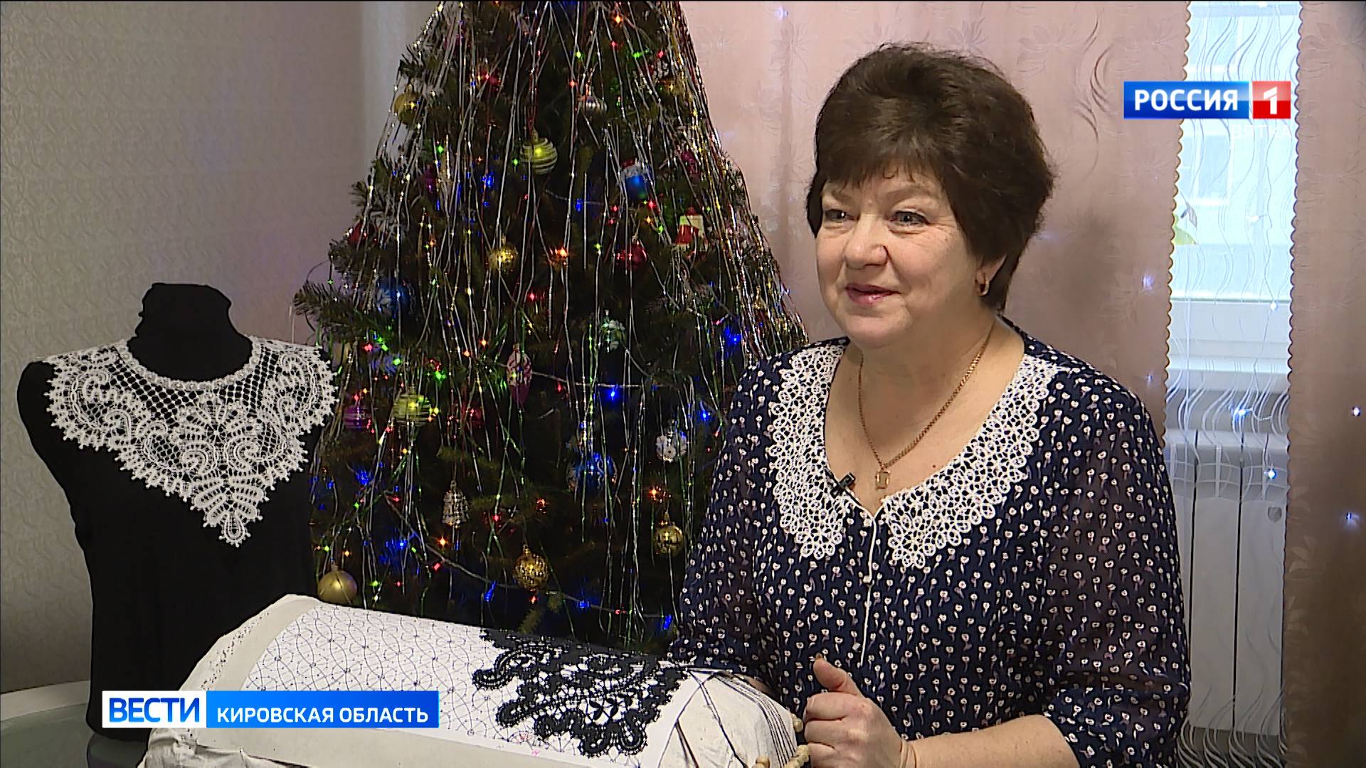 Вятская кружевница рассказала, как создавался символ «Новогодней столицы России»