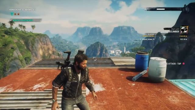 Wingsuit challenge el abismo Just Cause 4