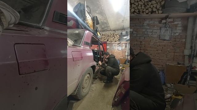целое видео по восстановлению ваз 2107