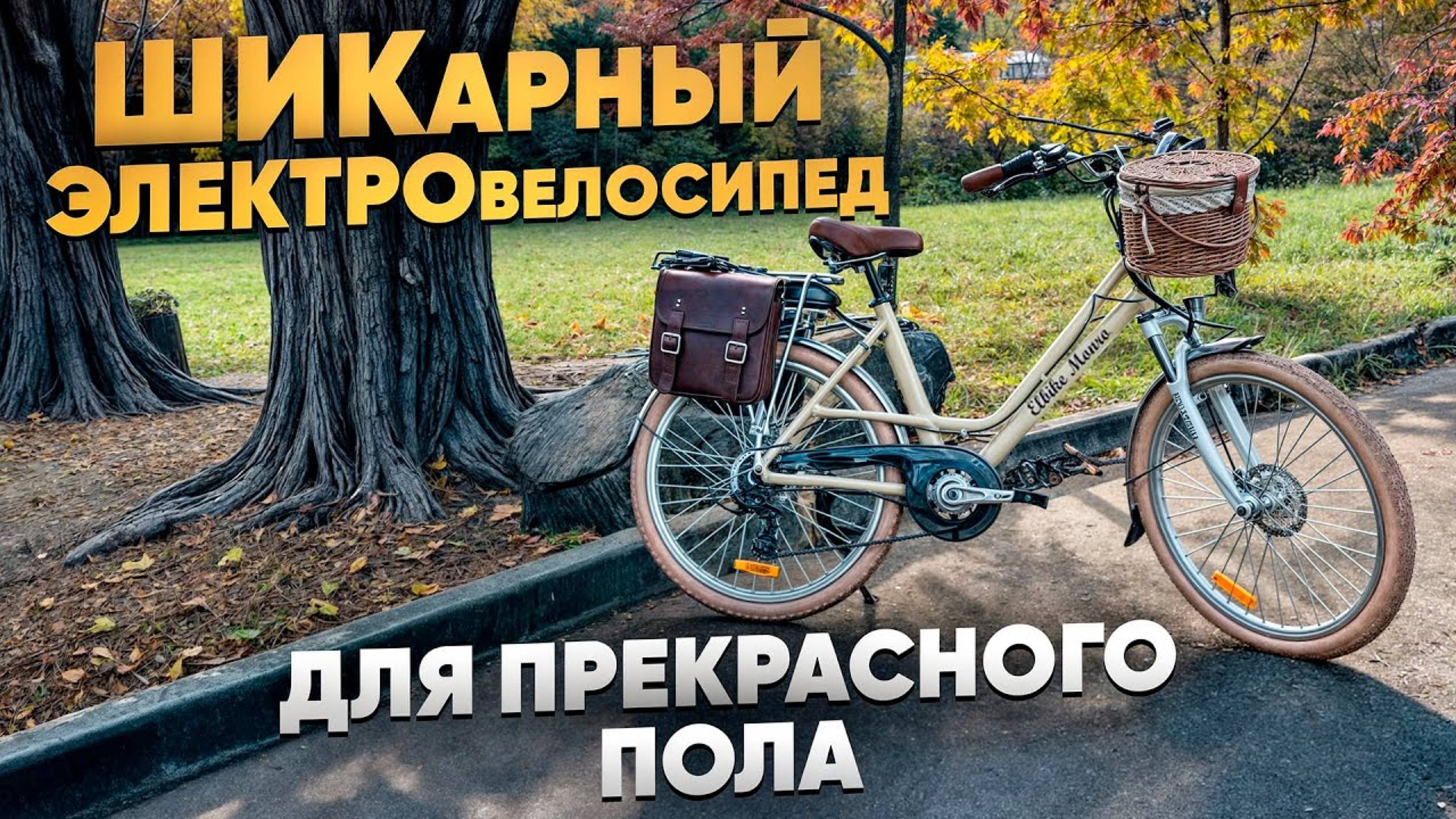 СТИЛЬНЫЙ Дизайн - ИТАЛЬЯНСКАЯ КЛАССИКА / ОБЗОР на ЖЕНСКИЙ Электровелосипед Elbike Monro Vip
