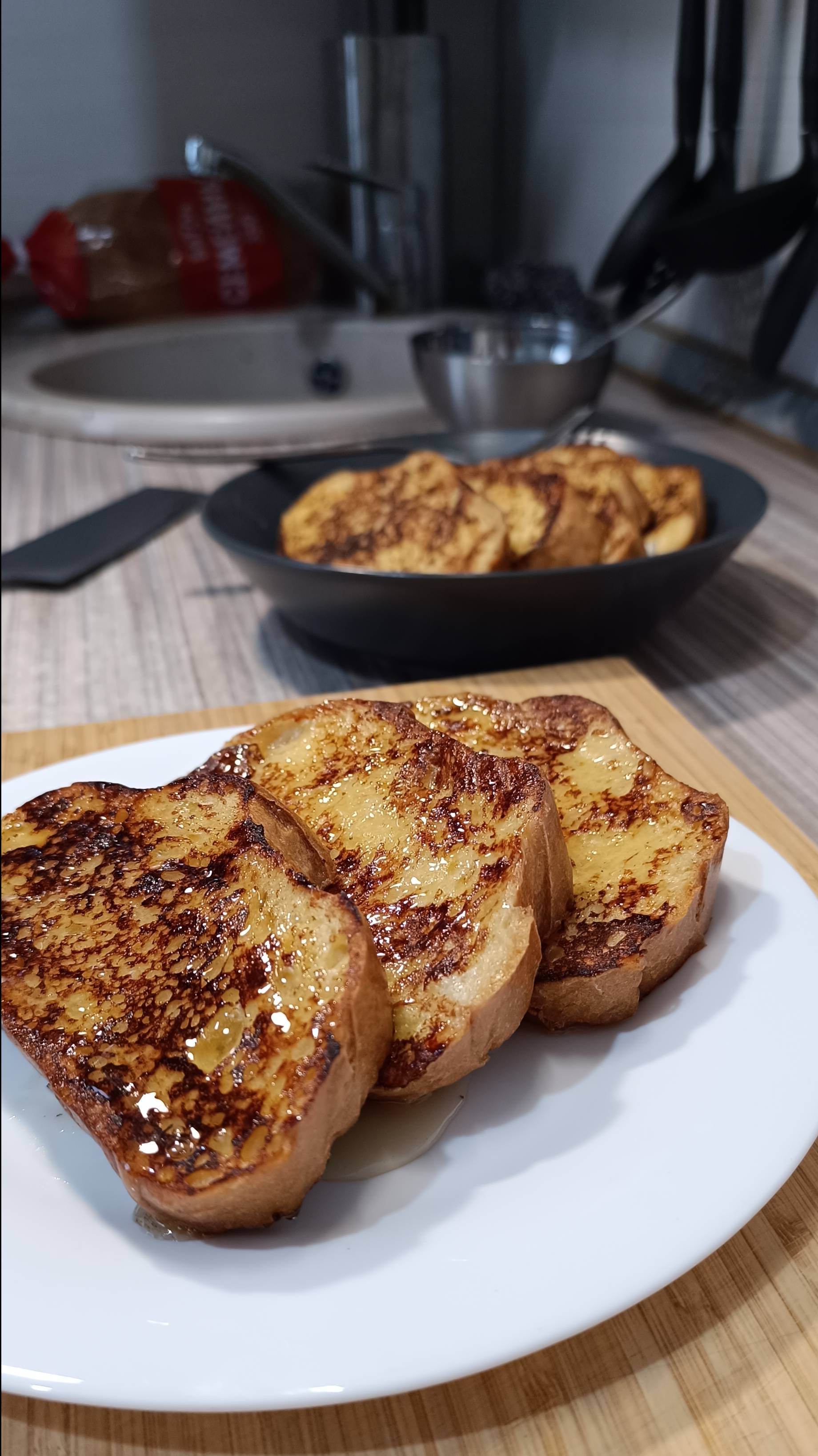 Быстрый завтрак Гренки / французские тосты #рецепты #cooking #кулинария